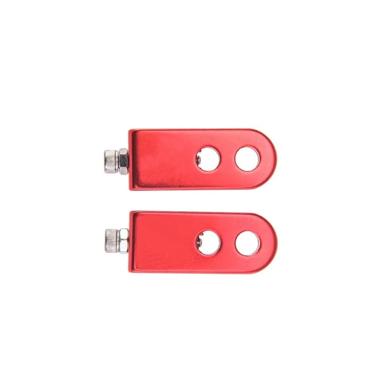 Tendeurs De Chaîne M6 Pour Moto Tout-terrain 110-125cc - Paire Rouge, Diamètre Intérieur 15 Mm