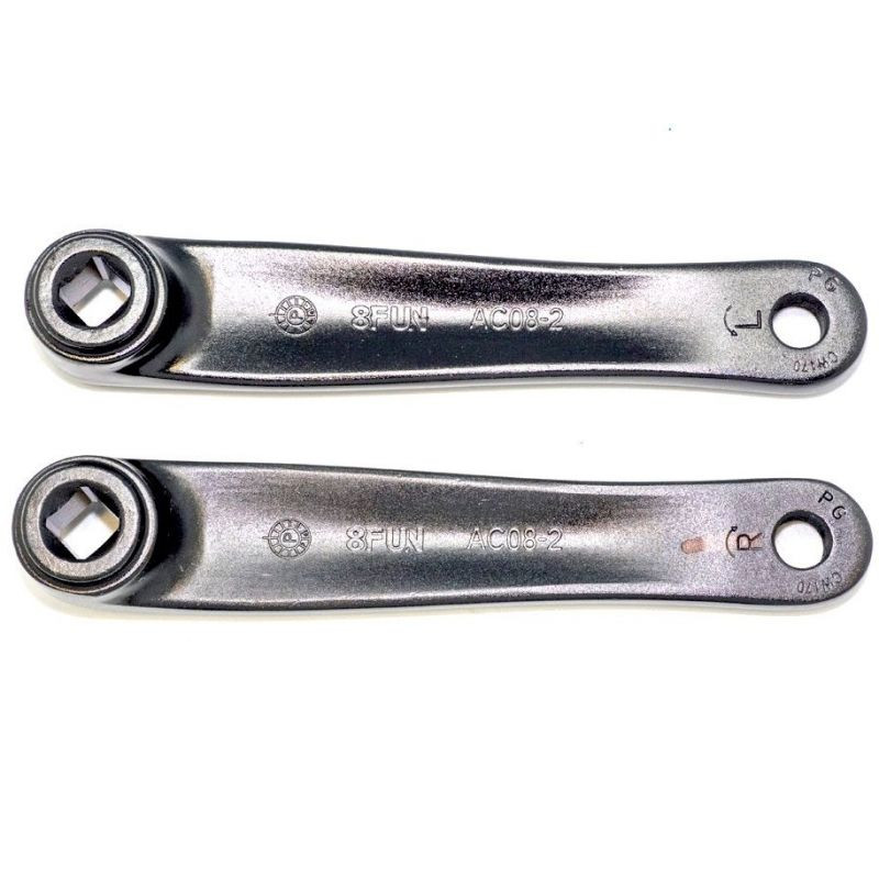 Paire De Manivelles Vélo D'appartement 165 Mm - En Fer, Pour Remplacement Ou Amélioration - 6