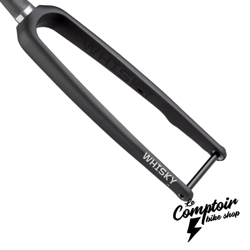 Fourche Carbone Pour Vélo, Axe 12x100, Conique, Disque - Occasion, état Correct, Sans Marque
